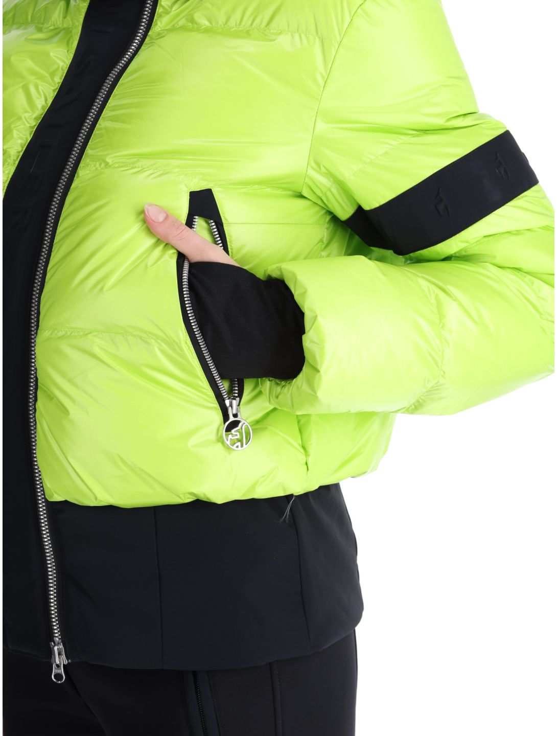 Toni Sailer, Loretta ski jacket women Future Green green 