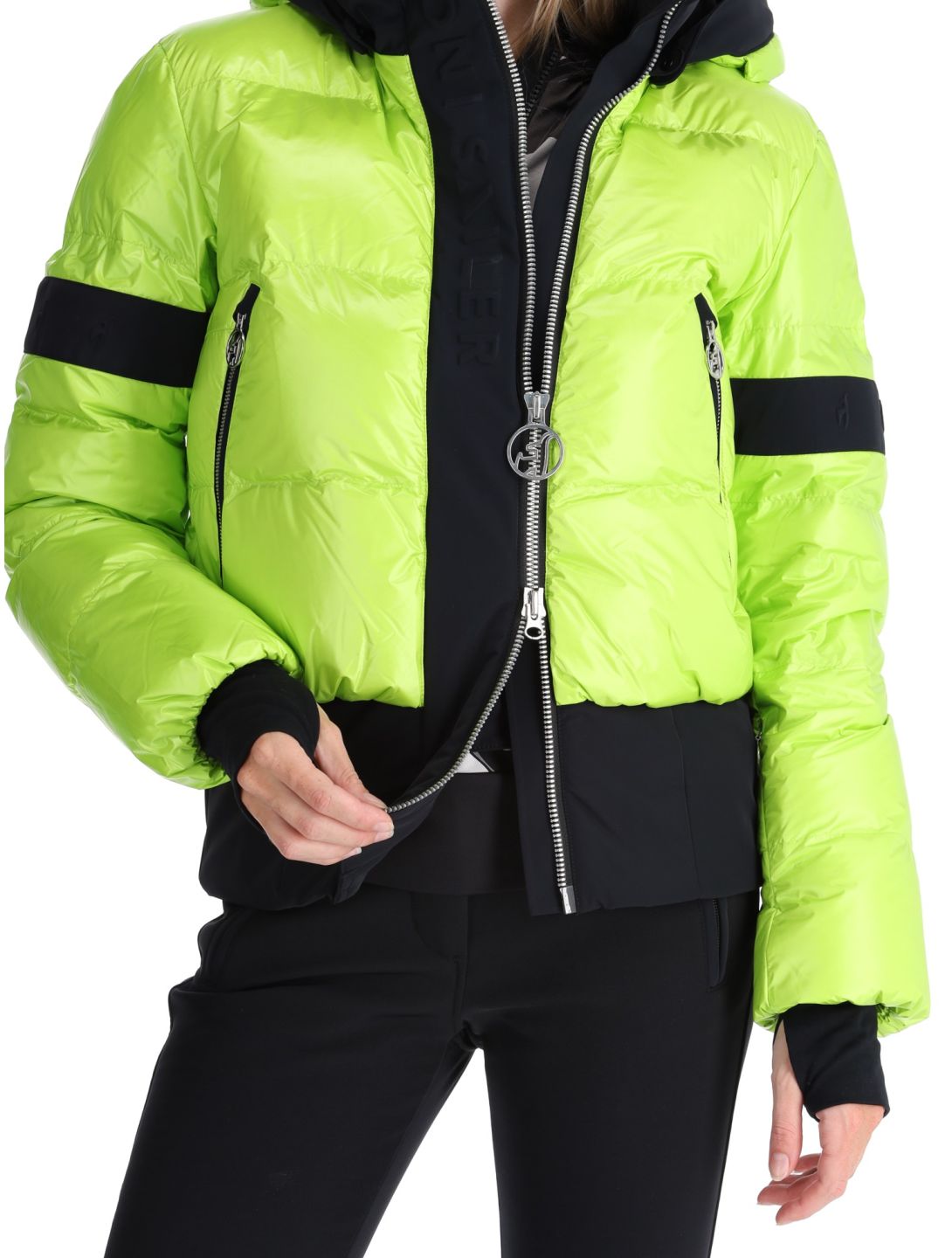 Toni Sailer, Loretta ski jacket women Future Green green 