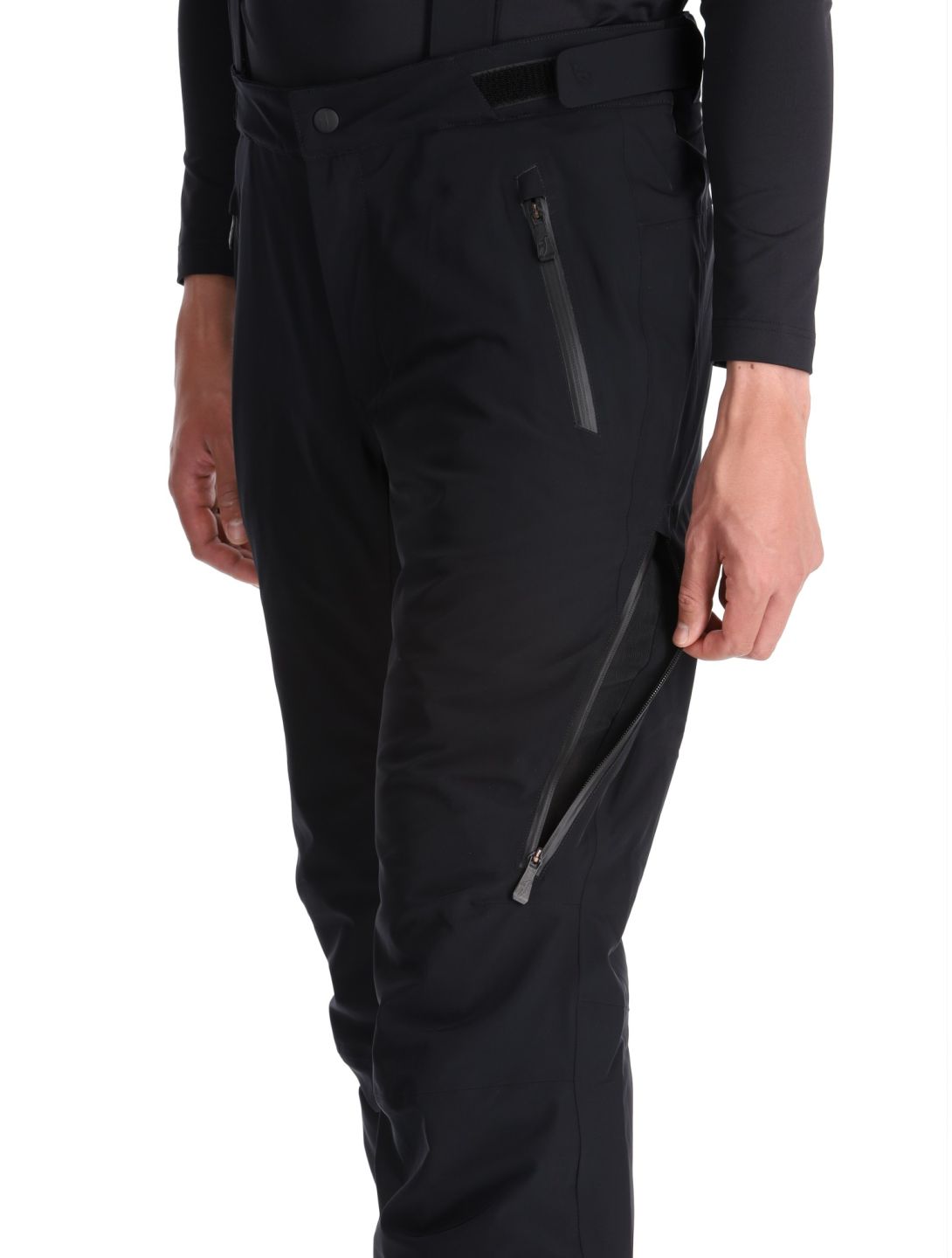 Toni Sailer, Nicky ski pants men Black black 