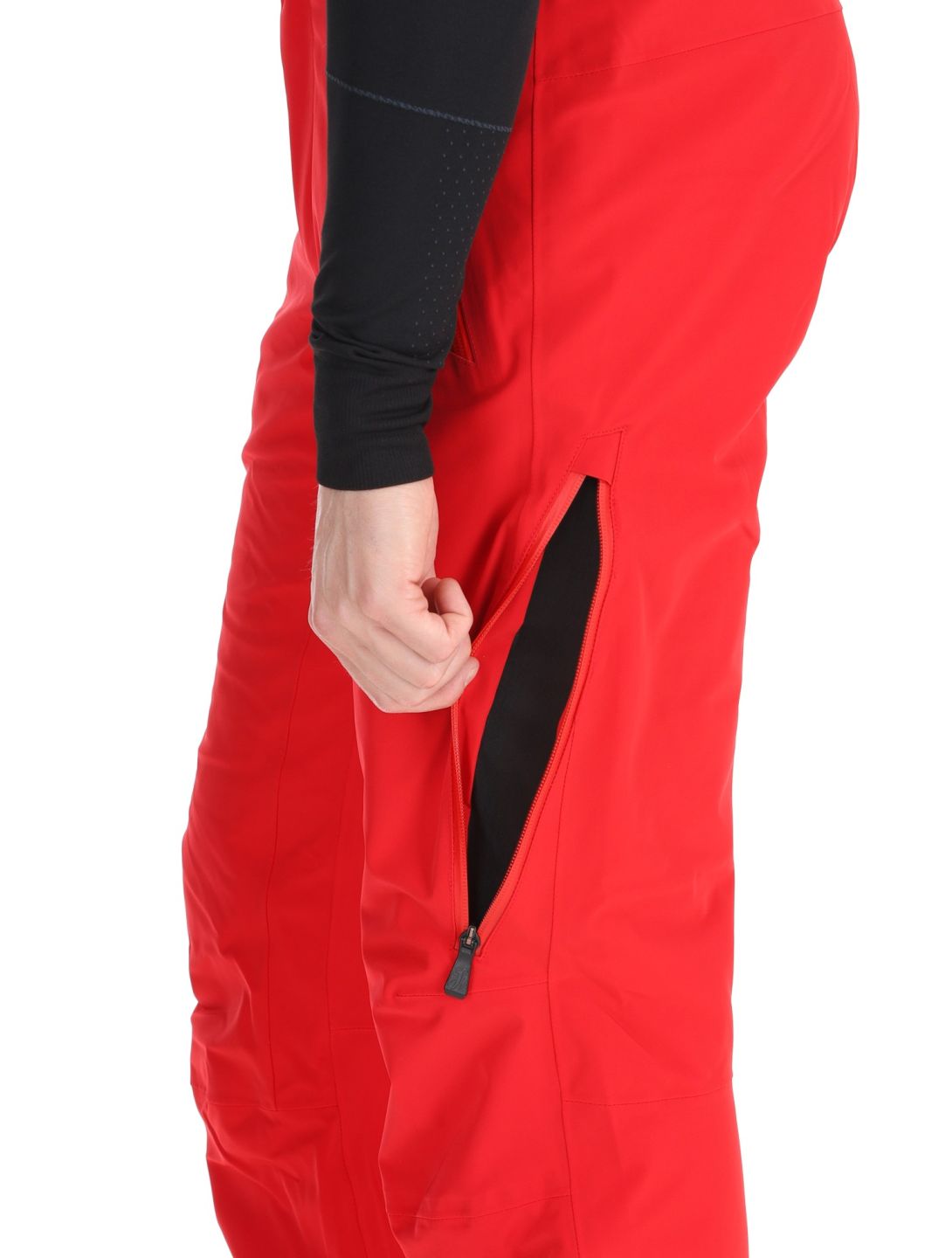 Toni Sailer, Nicky ski pants men Signal Red red 