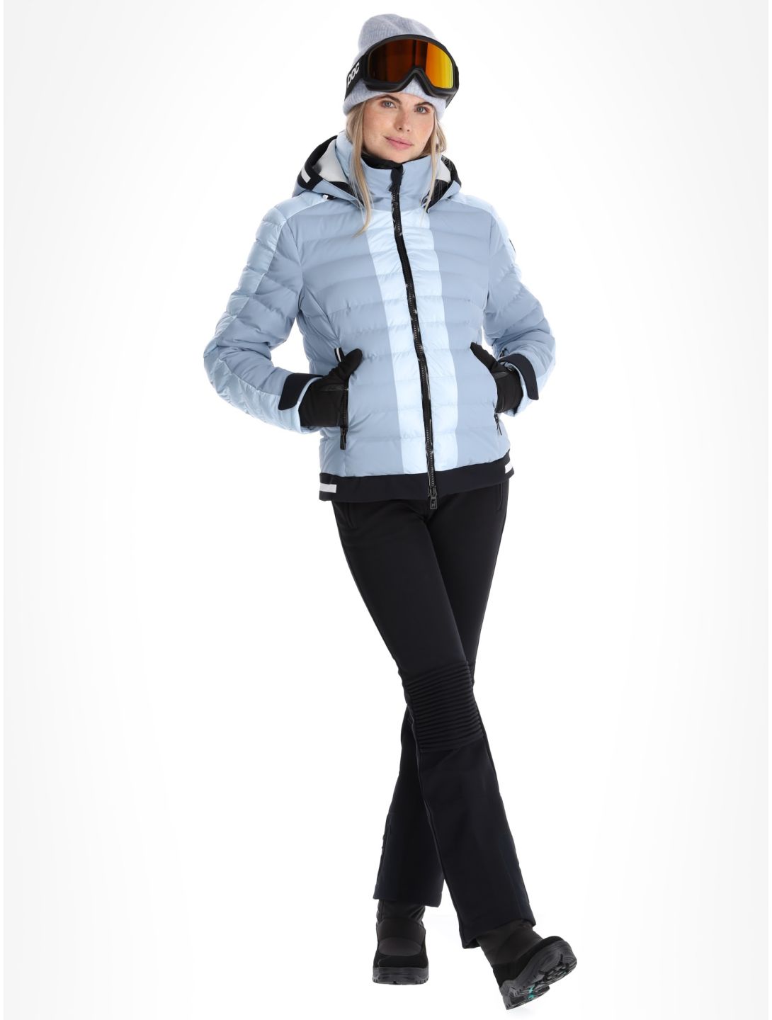 Toni Sailer, Norma ski jacket women Light Steel grey 