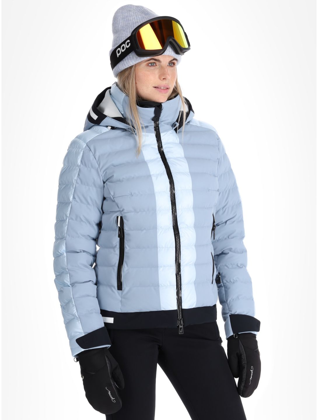 Toni Sailer, Norma ski jacket women Light Steel grey 