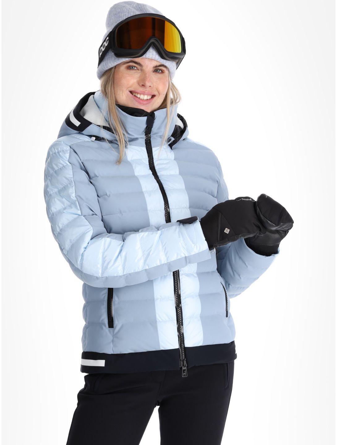 Toni Sailer, Norma ski jacket women Light Steel grey 