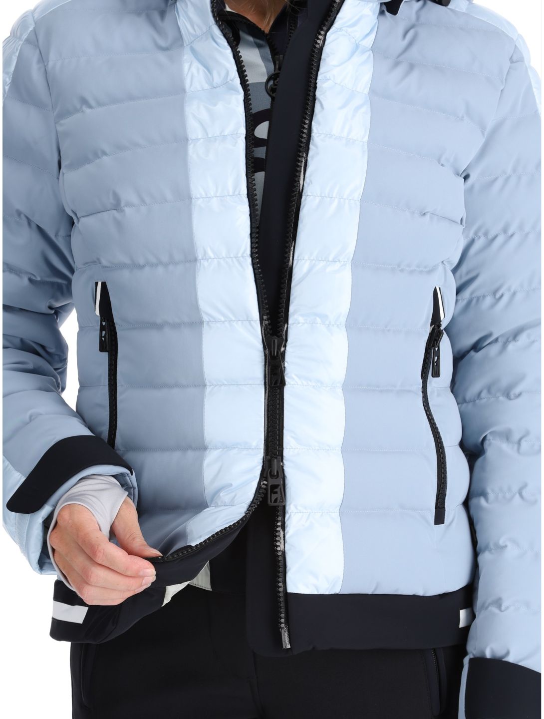 Toni Sailer, Norma ski jacket women Light Steel grey 