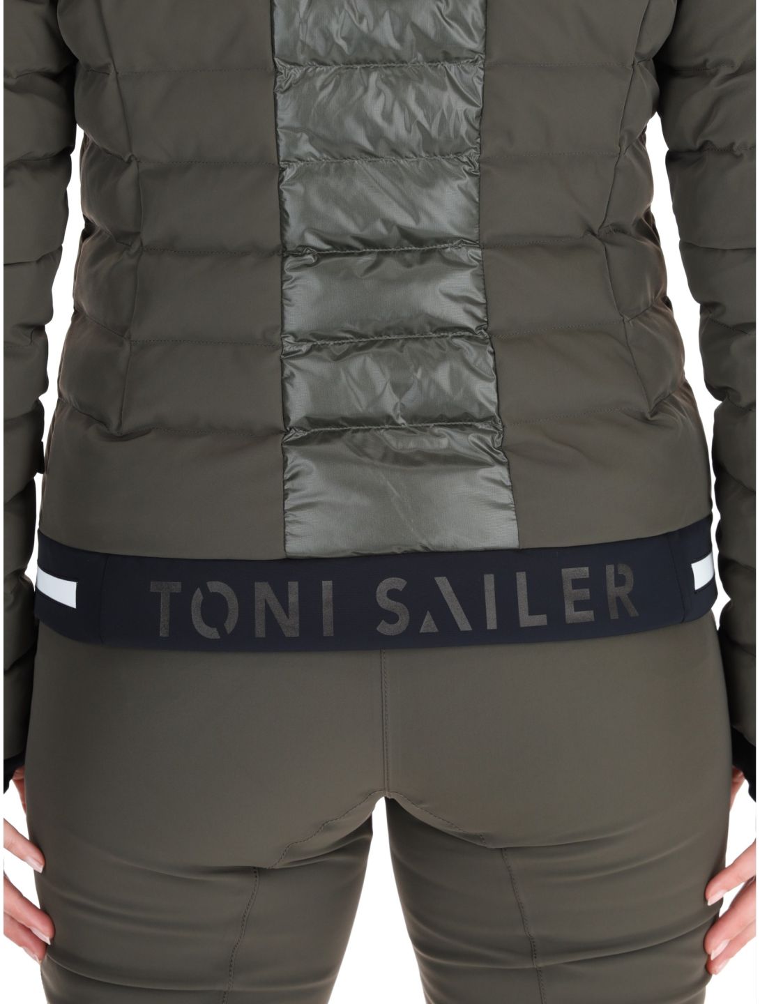 Toni Sailer, Norma ski jacket women Night Olive green 