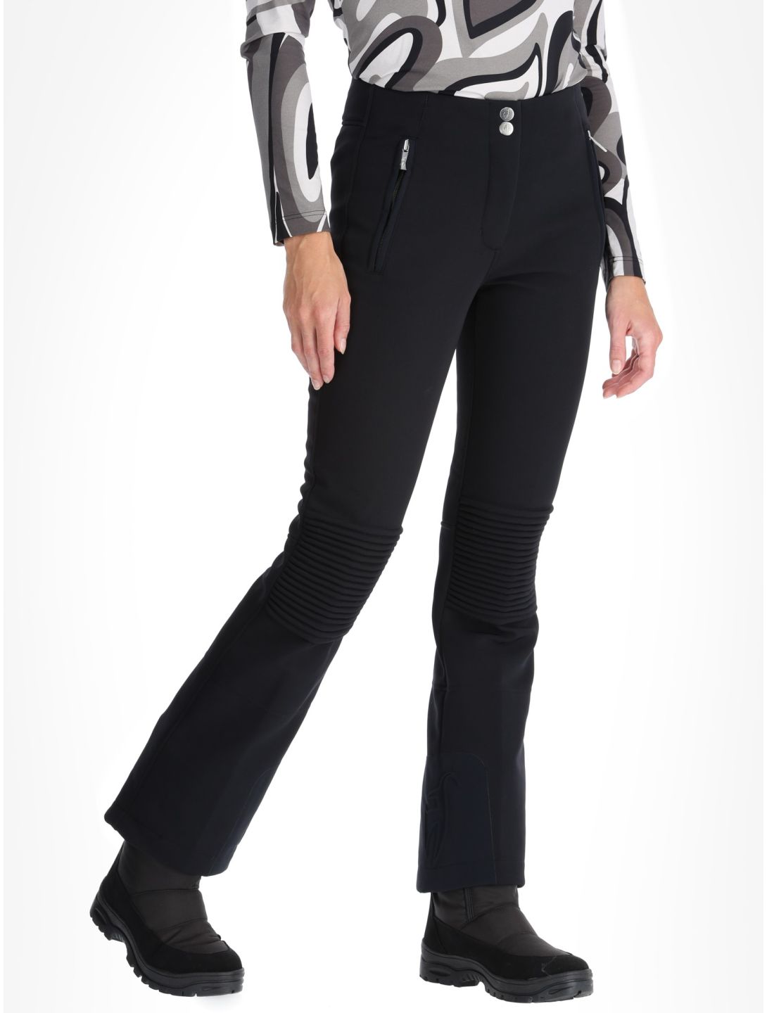 Toni Sailer, Pina softshell ski pants women Black black 