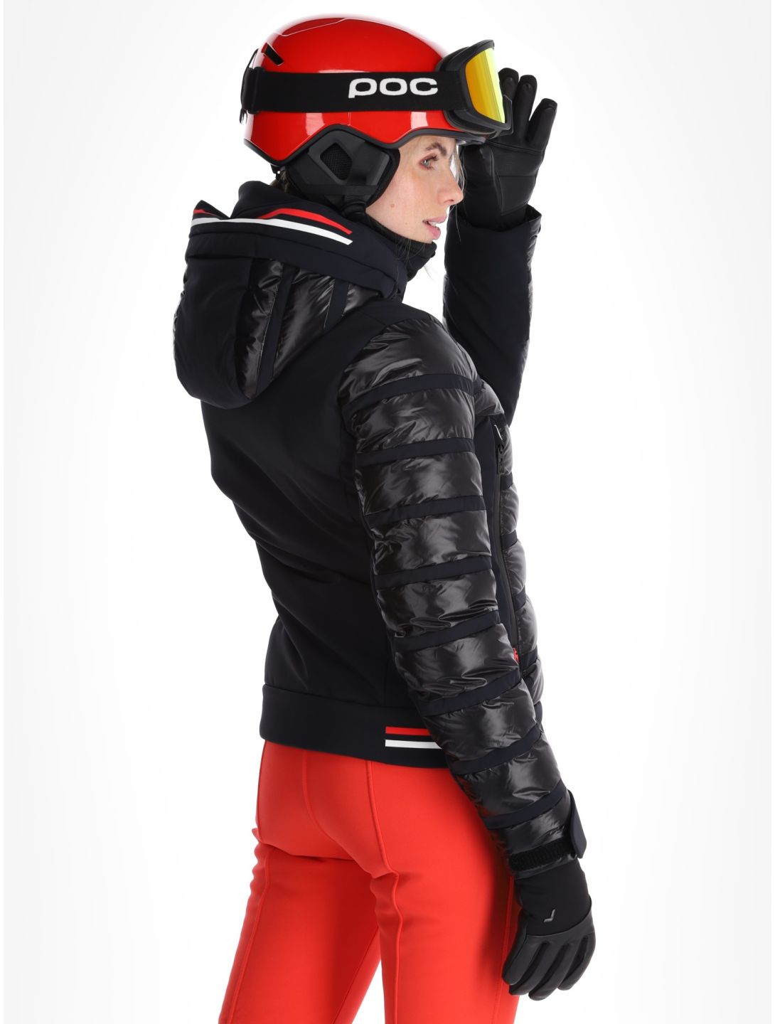 Toni Sailer, Rubie ski jacket women Black black 