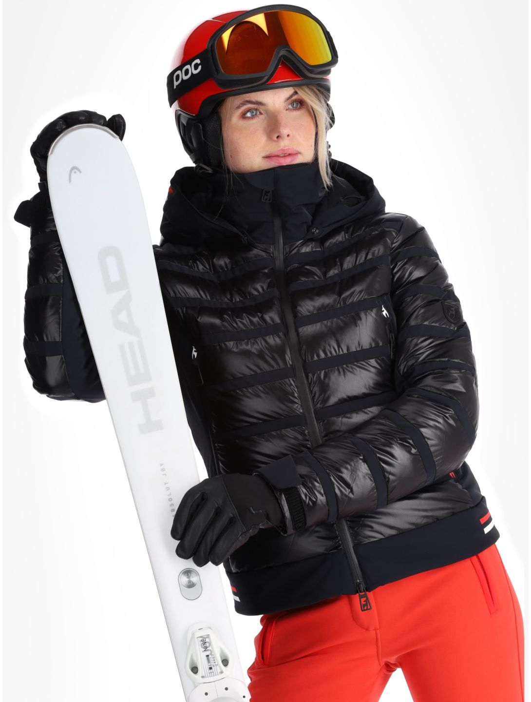 Toni Sailer, Rubie ski jacket women Black black 