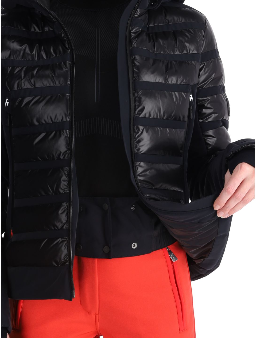 Toni Sailer, Rubie ski jacket women Black black 