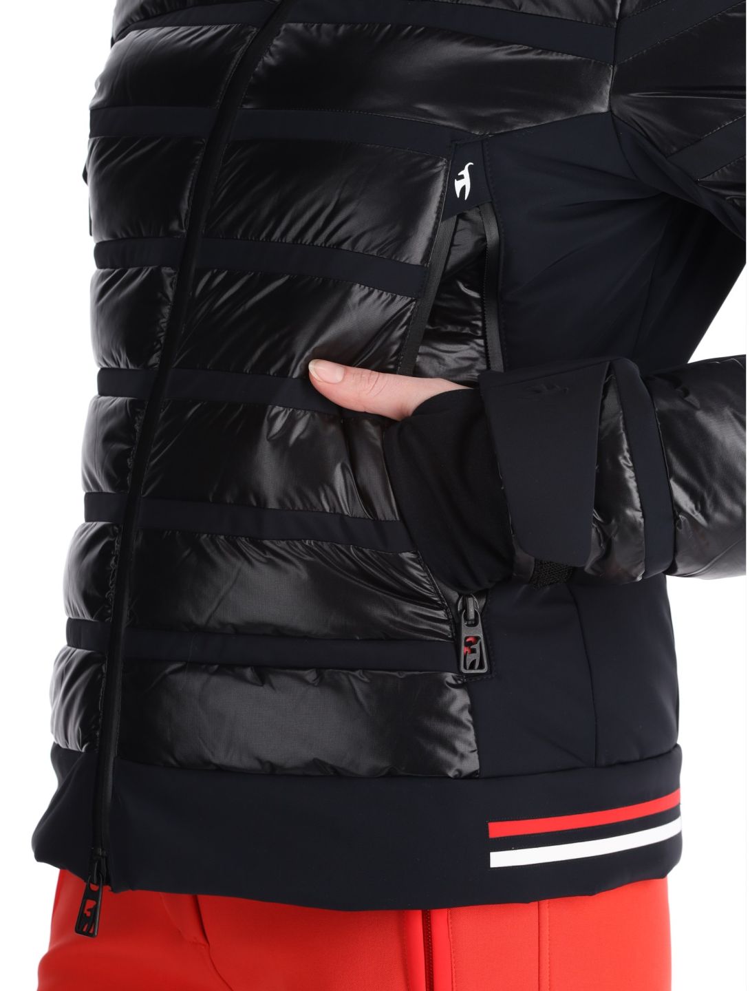 Toni Sailer, Rubie ski jacket women Black black 