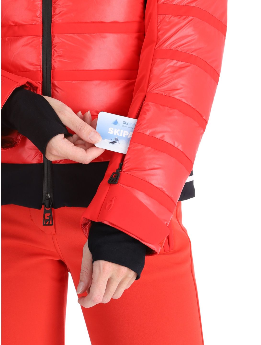 Toni Sailer, Rubie ski jacket women Pink Red red 