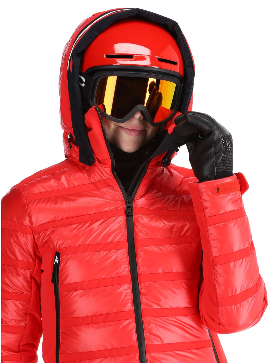 Toni Sailer, Rubie ski jacket women Pink Red red 