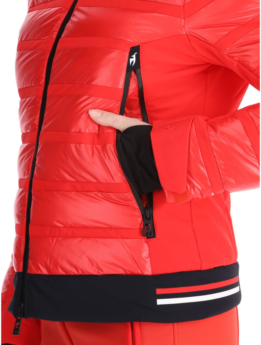 Toni Sailer, Rubie ski jacket women Pink Red red 