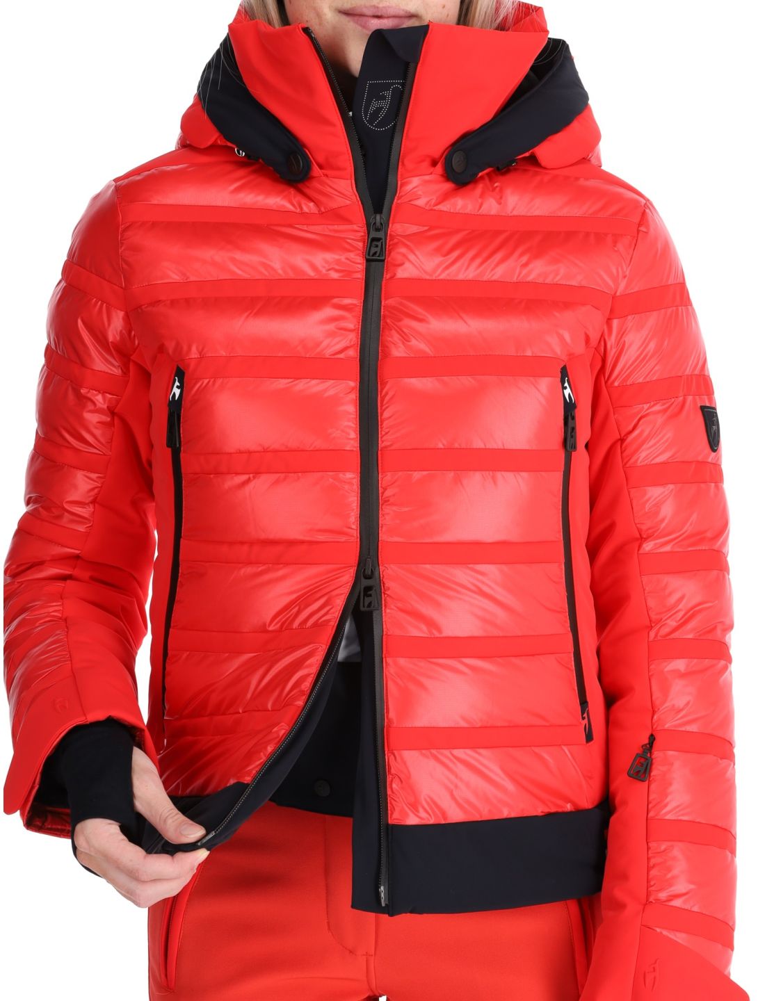 Toni Sailer, Rubie ski jacket women Pink Red red 