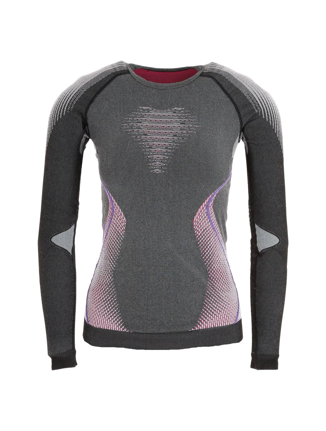 Unleash your Nature, Evolutyon UW thermal shirt women anthracite grey, pink 