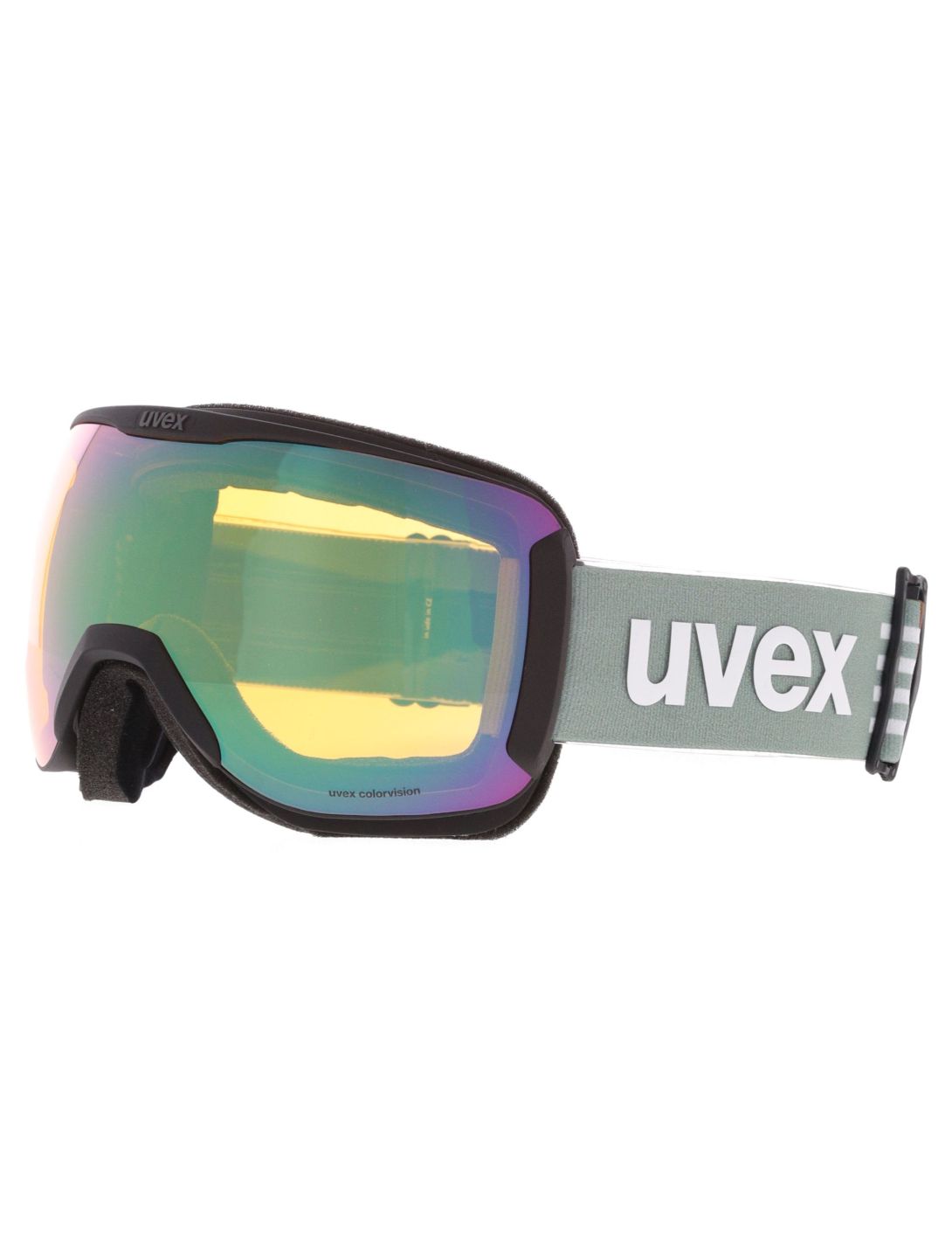 Uvex, Downhill 2100 Cv S1 goggles unisex Black Matt / Mirror Opal black 