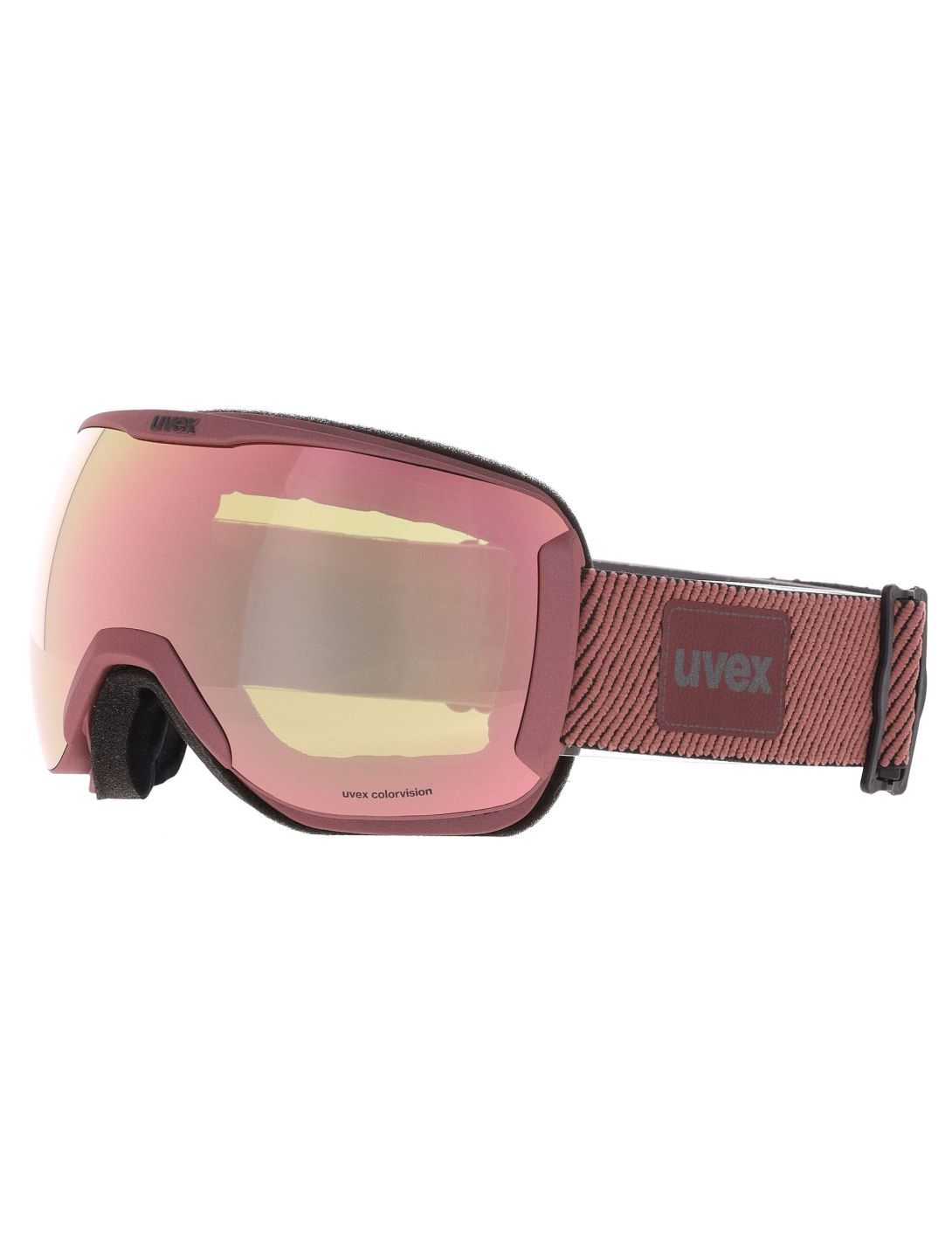 Uvex, Downhill 2100 CV S2 Planet goggles unisex Antique Rose Matt/ Mirror Rose pink 