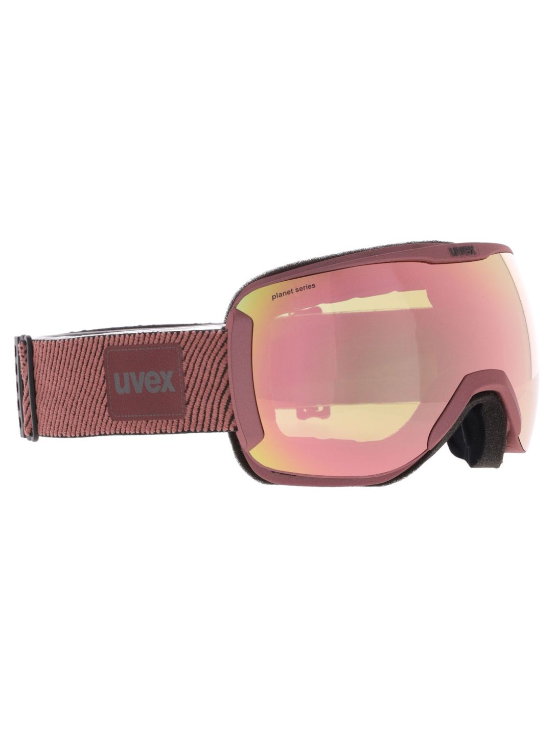 Uvex, Downhill 2100 CV S2 Planet goggles unisex Antique Rose Matt/ Mirror Rose pink 