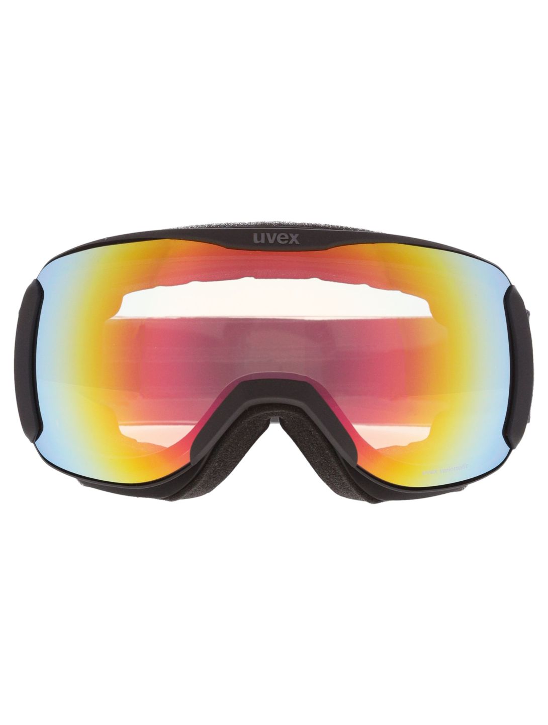 Uvex, Downhill 2100 V S1-3 goggles unisex Black Matt / Mirror Rainbow black 