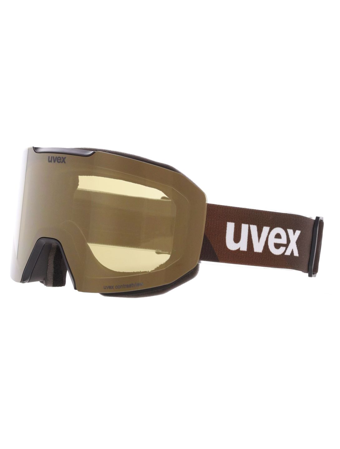 Uvex, Evidnt Attract Cv Dl/fm goggles unisex Black Matt / Mirror Copper black, brown 