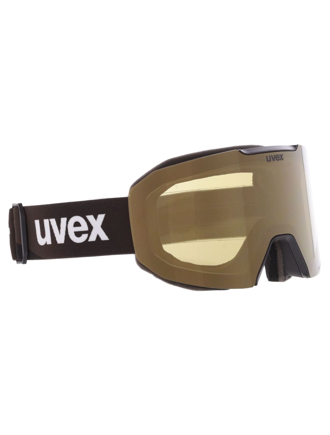 Uvex, Evidnt Attract Cv Dl/fm goggles unisex Black Matt / Mirror Copper black, brown 