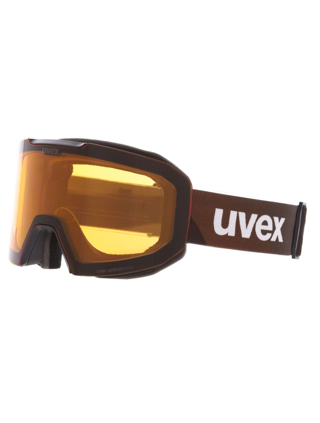 Uvex, Evidnt Attract Cv Dl/fm goggles unisex Black Matt / Mirror Copper black, brown 