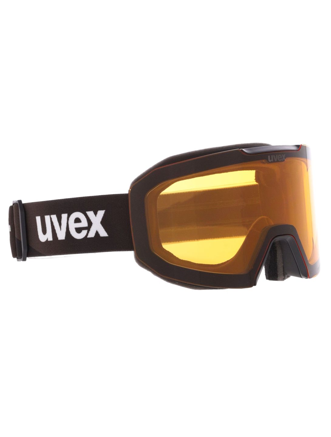 Uvex, Evidnt Attract Cv Dl/fm goggles unisex Black Matt / Mirror Copper black, brown 