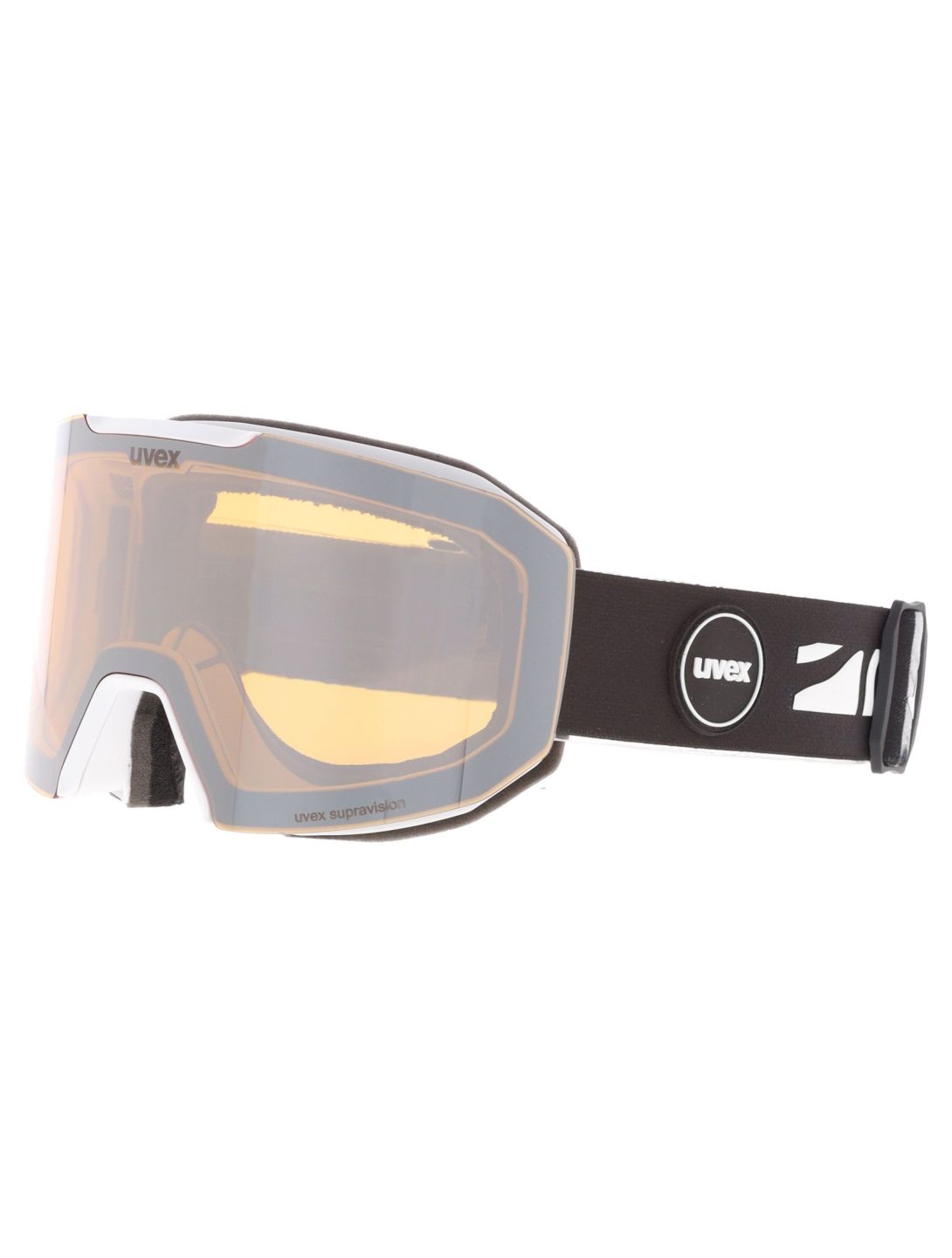 Uvex, Evidnt Attract Cv Dl/fm goggles unisex White / Silver / Yellow white, yellow, Zilver 