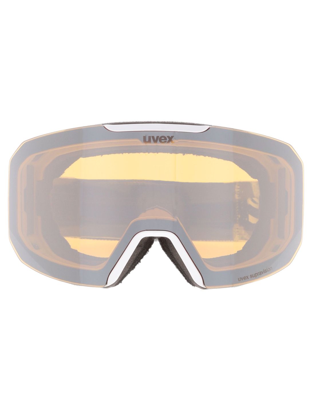 Uvex, Evidnt Attract Cv Dl/fm goggles unisex White / Silver / Yellow white, yellow, Zilver 