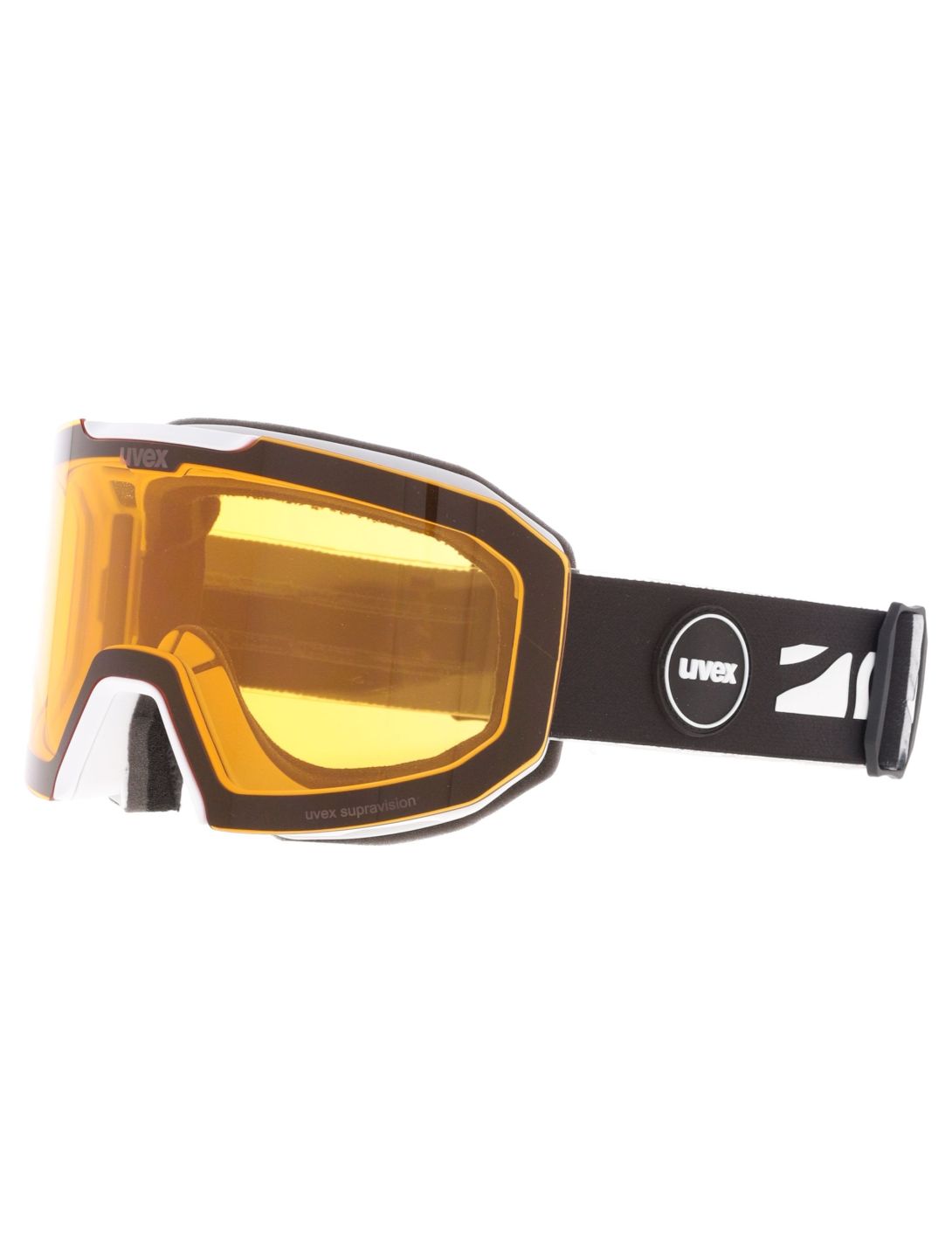 Uvex, Evidnt Attract Cv Dl/fm goggles unisex White / Silver / Yellow white, yellow, Zilver 