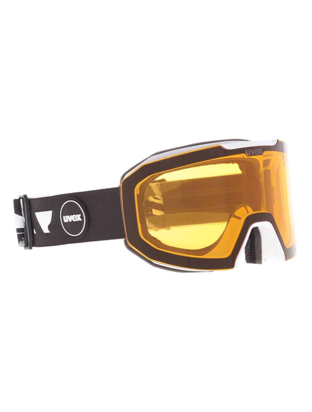 Uvex, Evidnt Attract Cv Dl/fm goggles unisex White / Silver / Yellow white, yellow, Zilver 