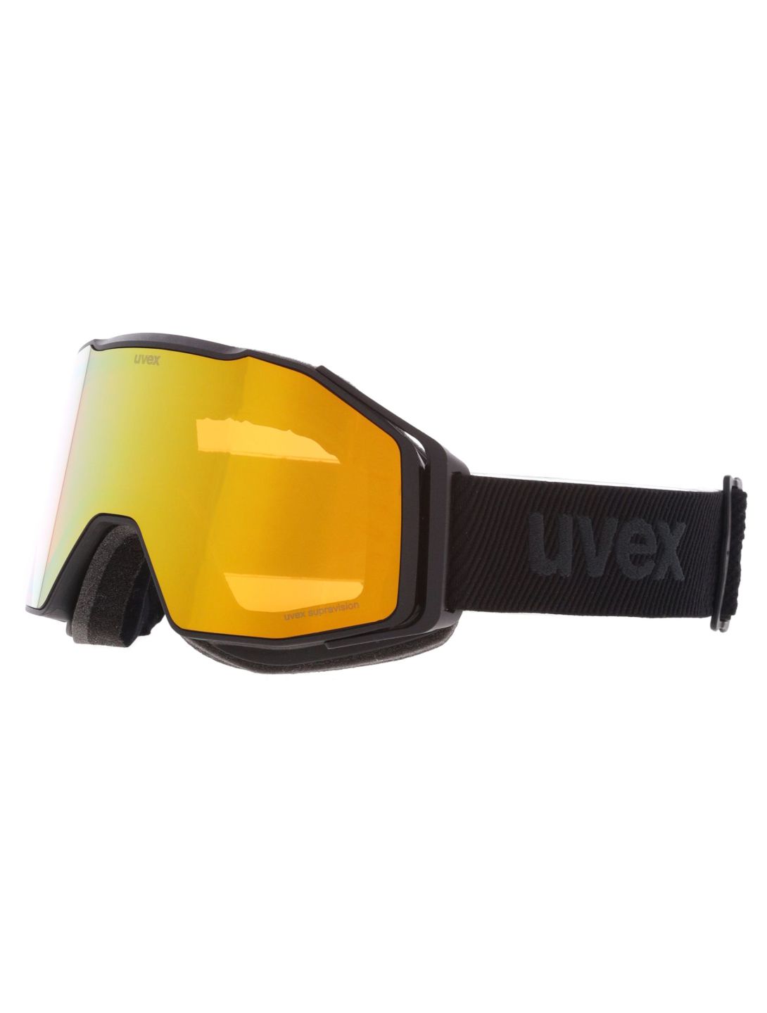 Uvex, Gravity FM goggles unisex Black Matt black 