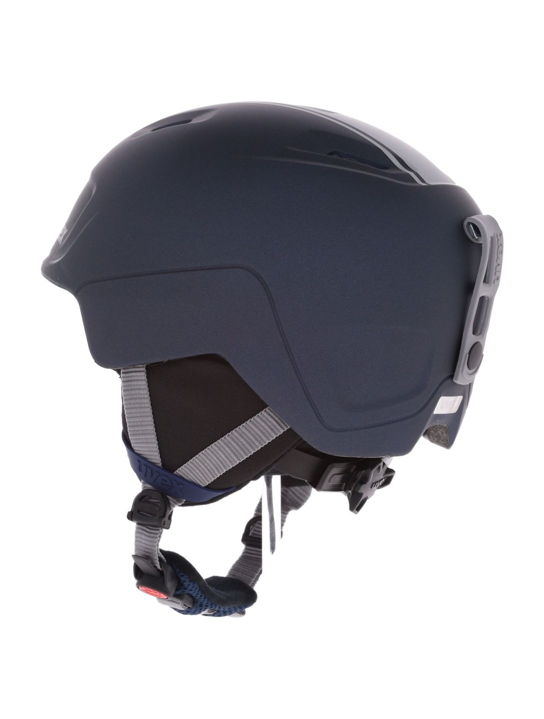 Uvex, Heyya Pro Race ski helmet unisex Midnight / Silver Matt blue, Zilver 