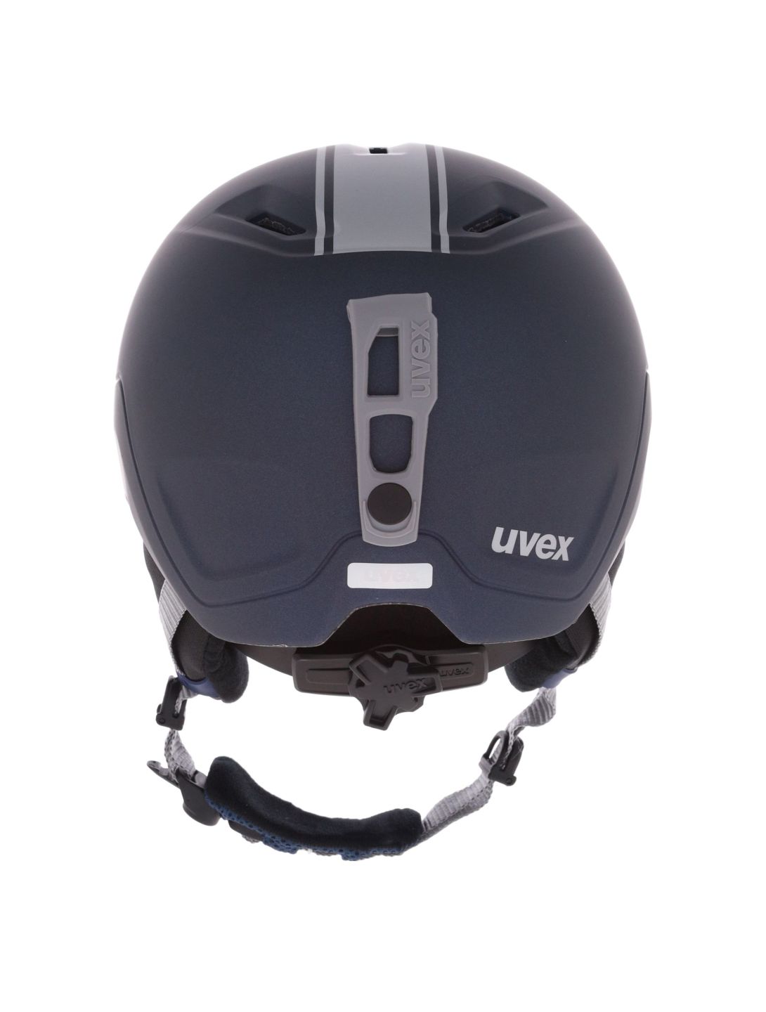 Uvex, Heyya Pro Race ski helmet unisex Midnight / Silver Matt blue, Zilver 