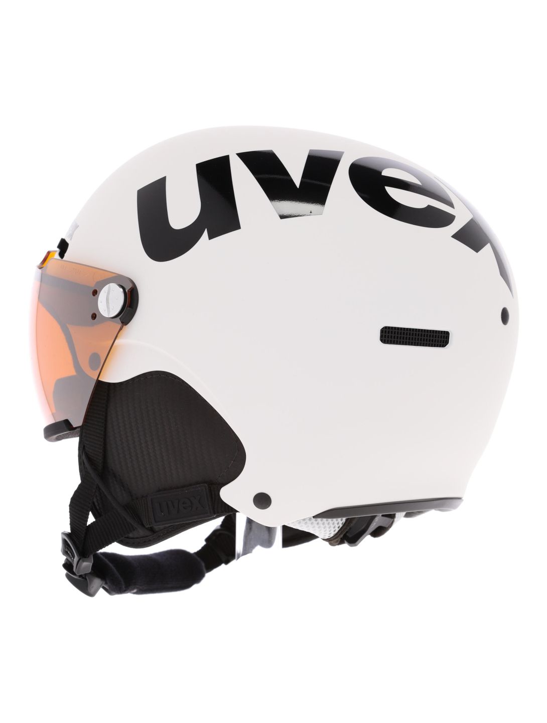 Uvex, Hlmt 500 Visor ski helmet with visor unisex mat white 