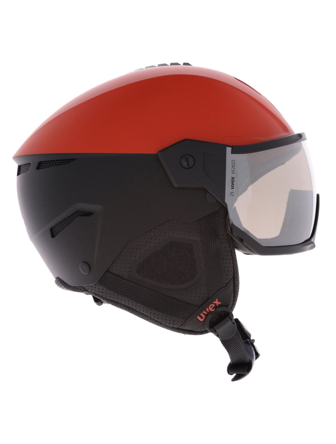 Uvex, Instinct Visor ski helmet with visor unisex fierce black