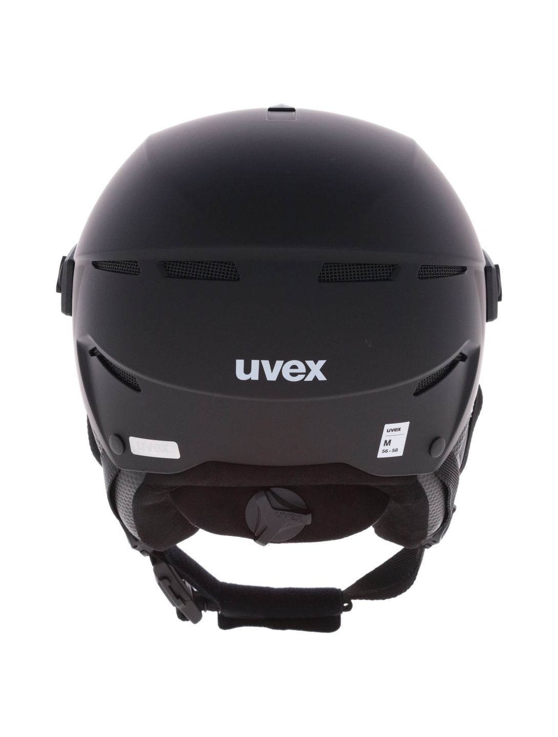 Uvex, Instinct Visor Pro V ski helmet with visor unisex Black Matt / Silver black 