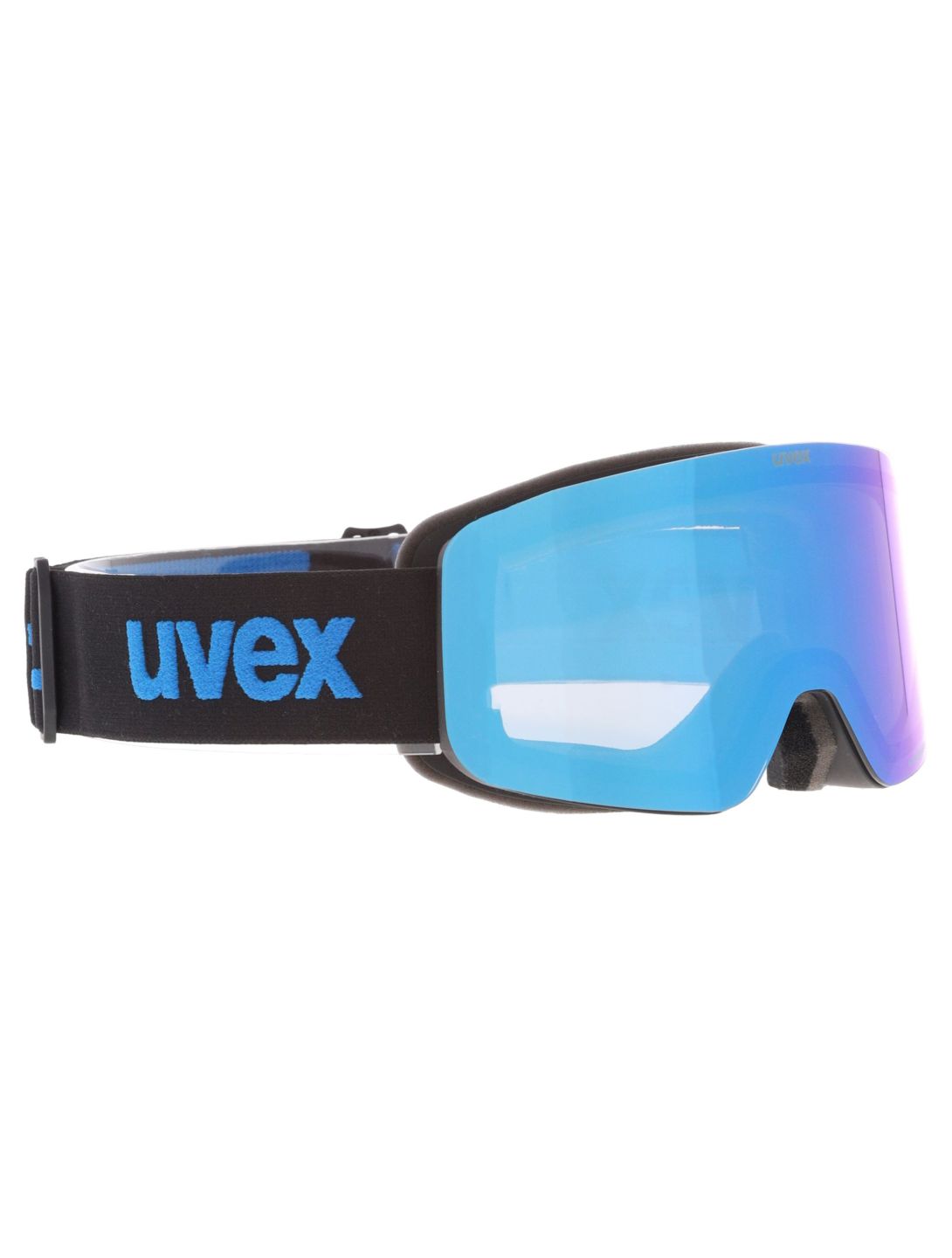 Uvex, Pwdr FM goggles kids Black Matt / Mirror Blue black, blue 