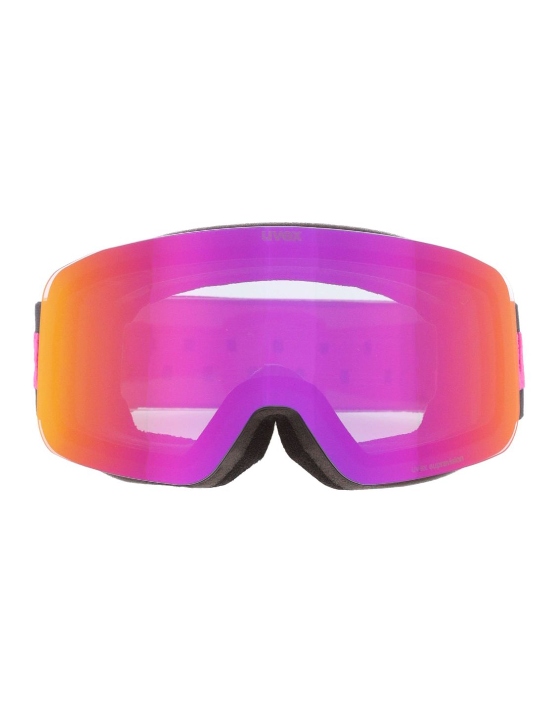 Uvex, Pwdr FM goggles kids Black Matt / Mirror Pink black, pink 