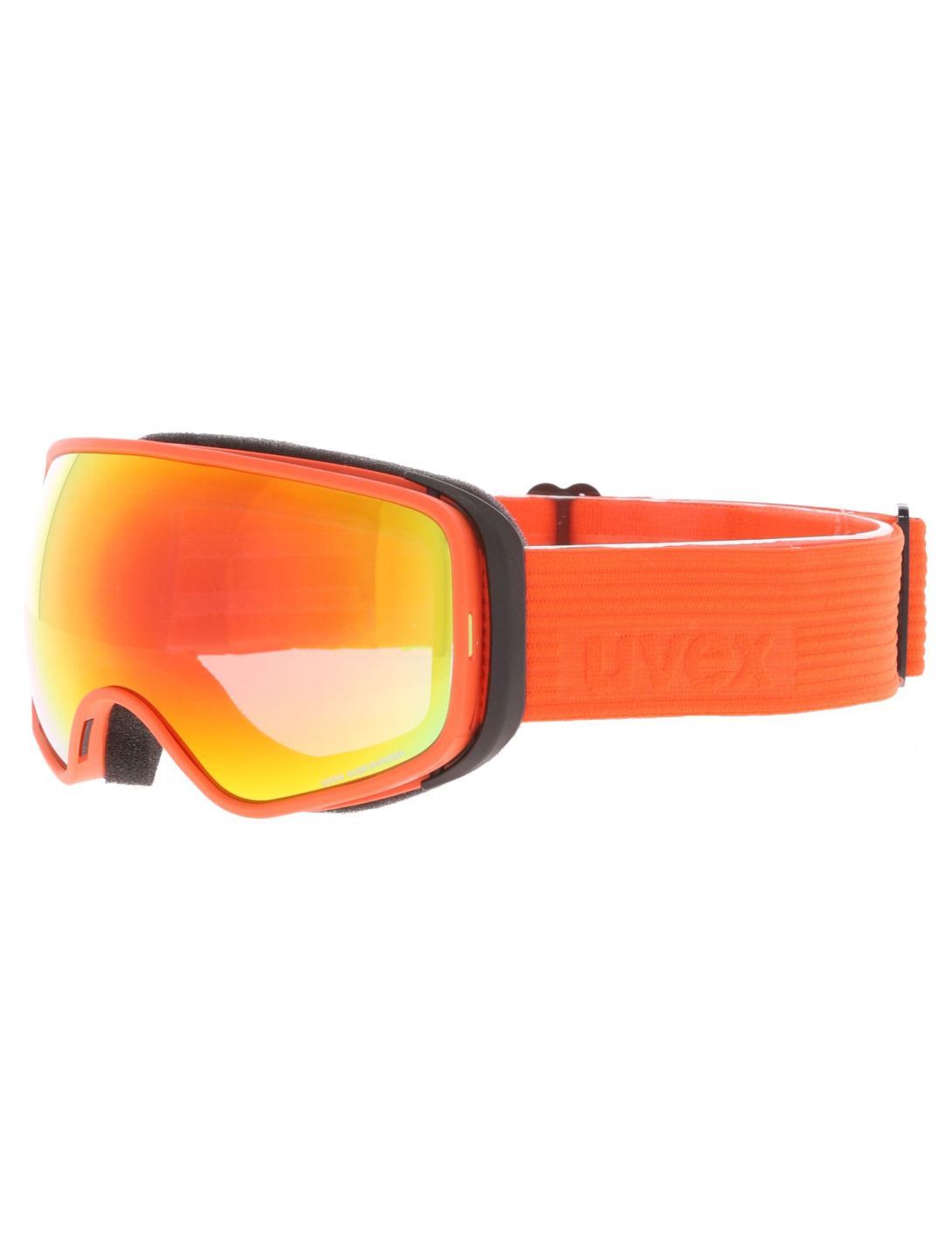 Uvex, Scribble Fm Sphere goggles unisex Fierce Red / Rainbow Clear multicolor, red 