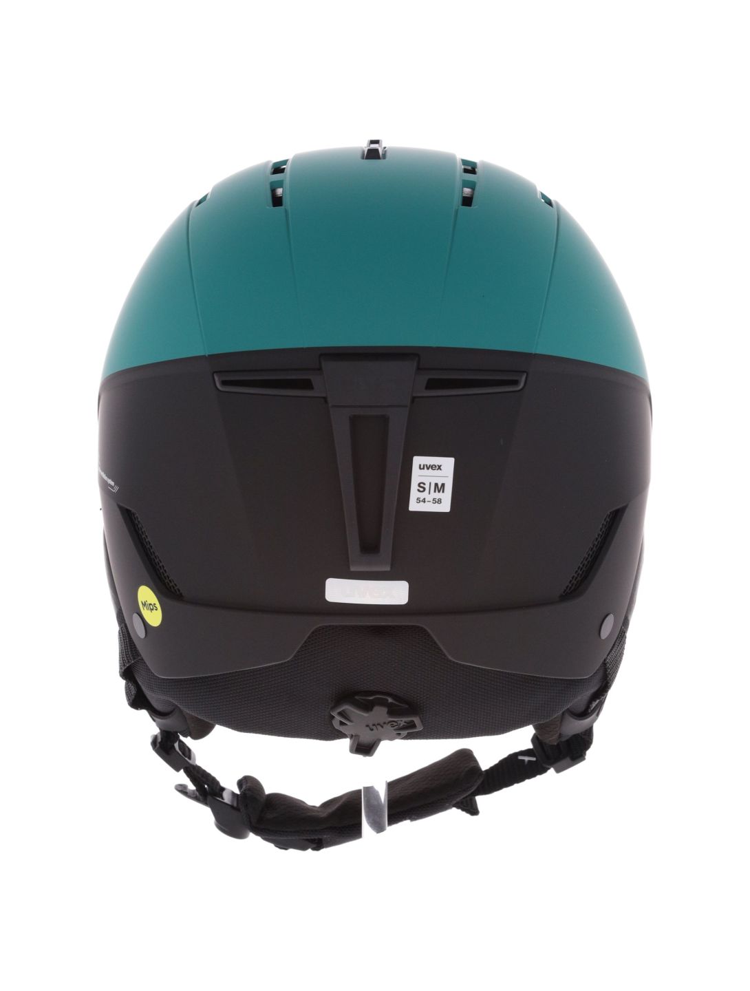 Uvex, Stance Mips ski helmet unisex Proton / Black Matt black, green 