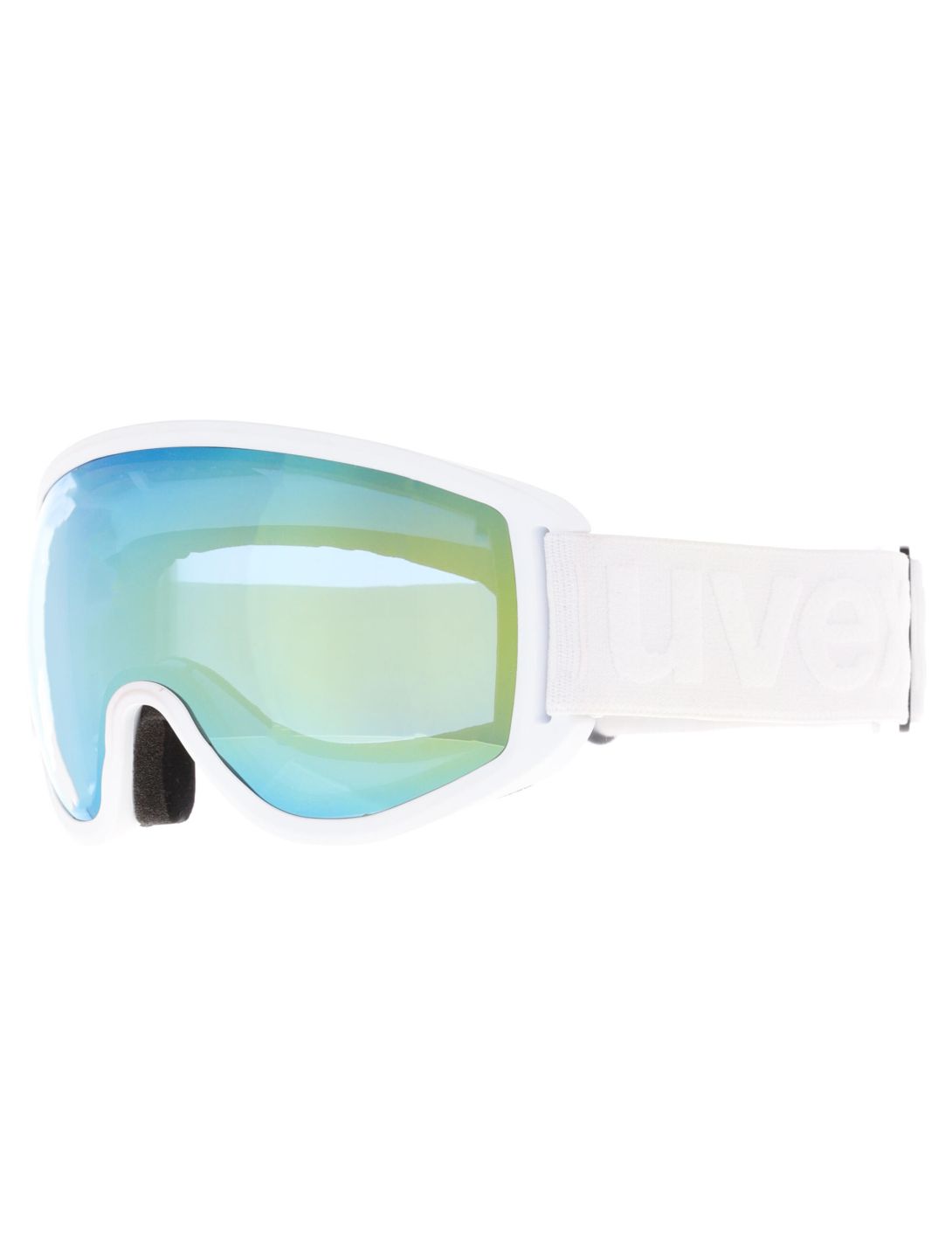 Uvex, Topic Fm goggles OTG unisex White Matt / Mirror Orange orange, white 