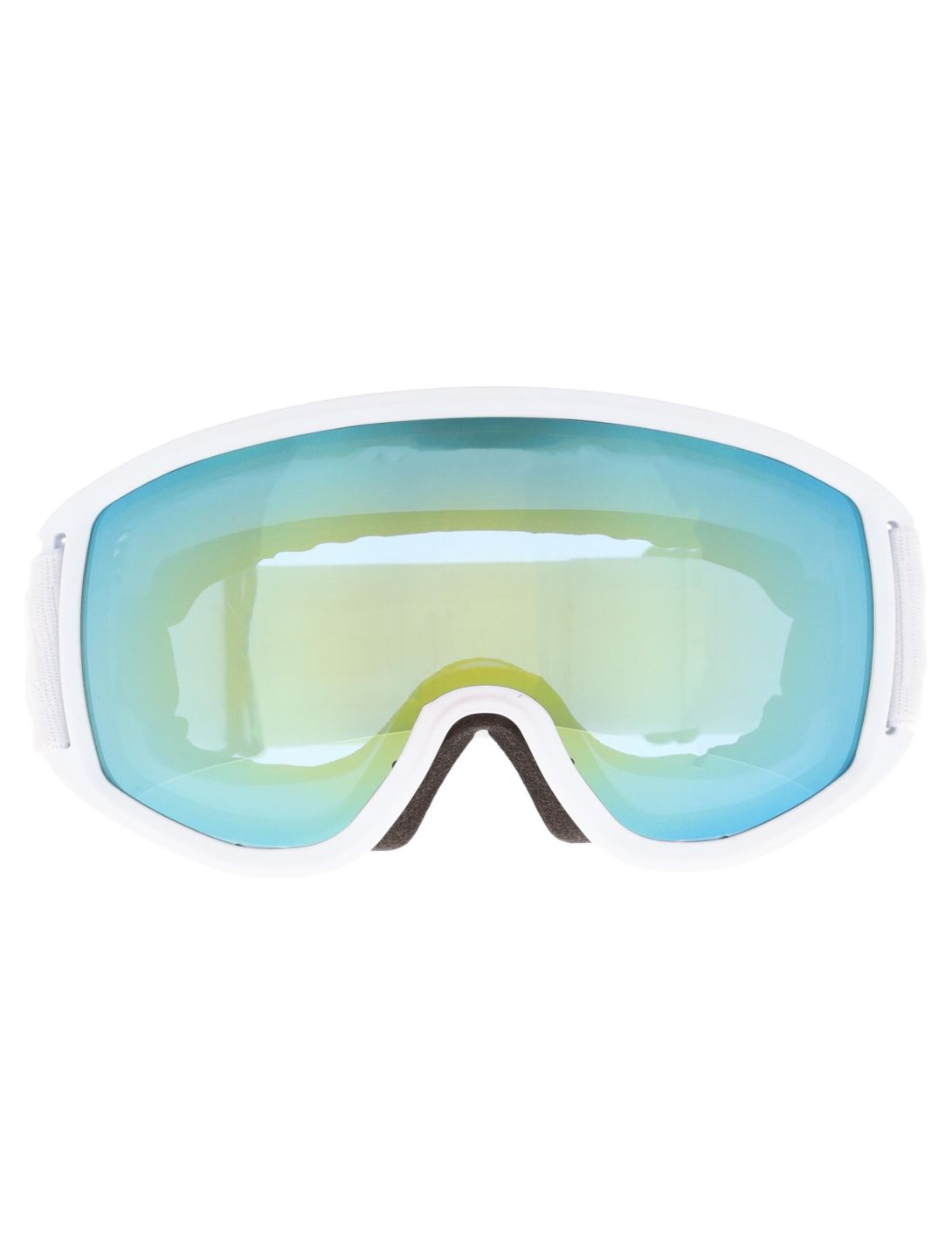 Uvex, Topic Fm goggles OTG unisex White Matt / Mirror Orange orange, white 