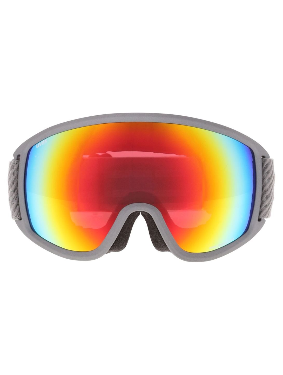 Uvex, Topic Fm goggles unisex Rhino Matt / Rainbow Rose grey, multicolor 