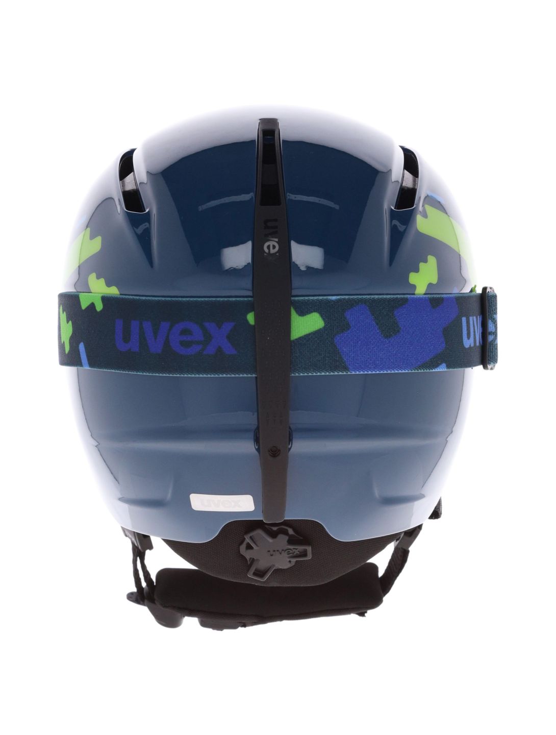 Uvex, Viti Set + Speedy Pro ski helmet kids Blue Puzzle blue 