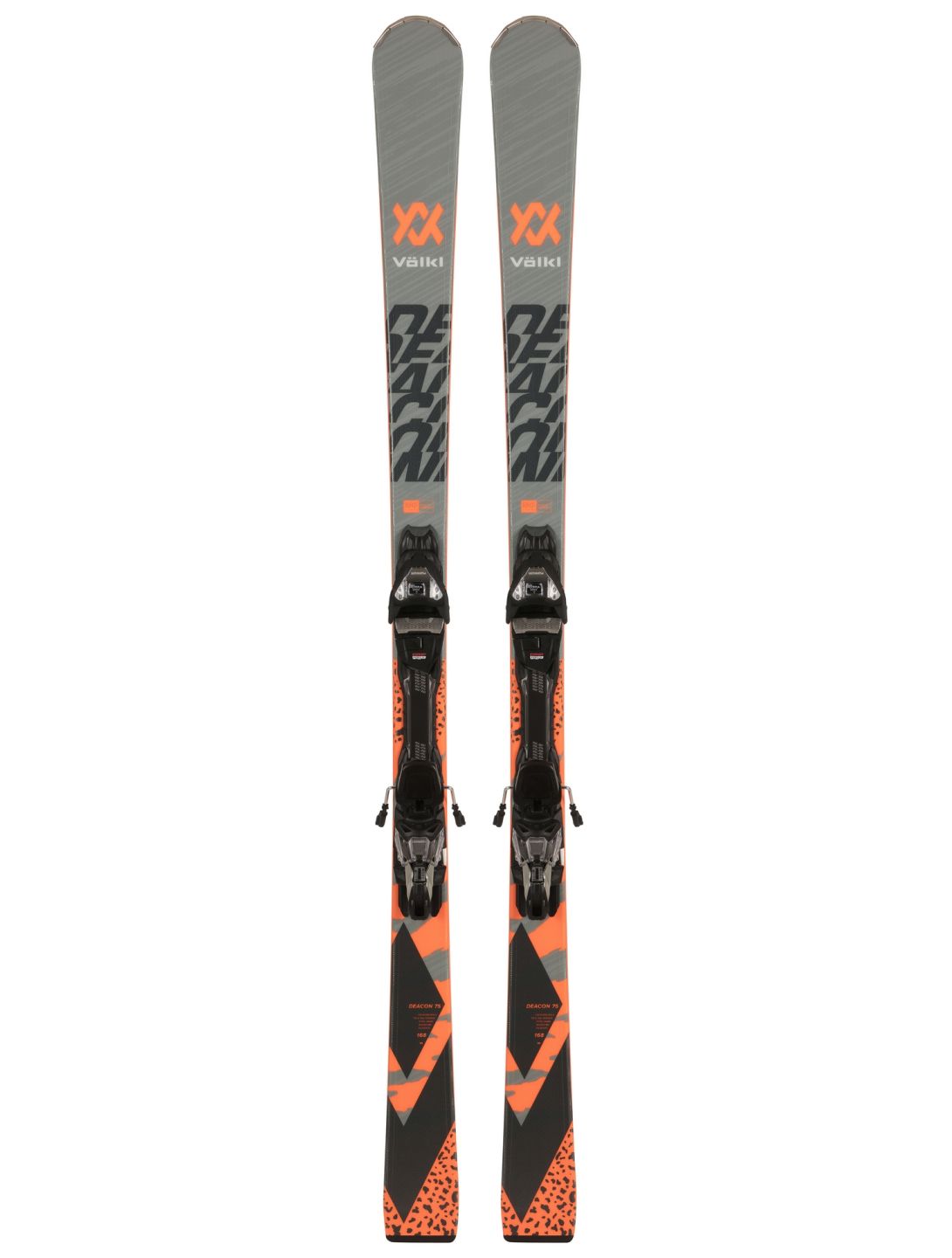 Völkl, Deacon 75 + Vmotion3 11 GW skis unisex Uni grey 