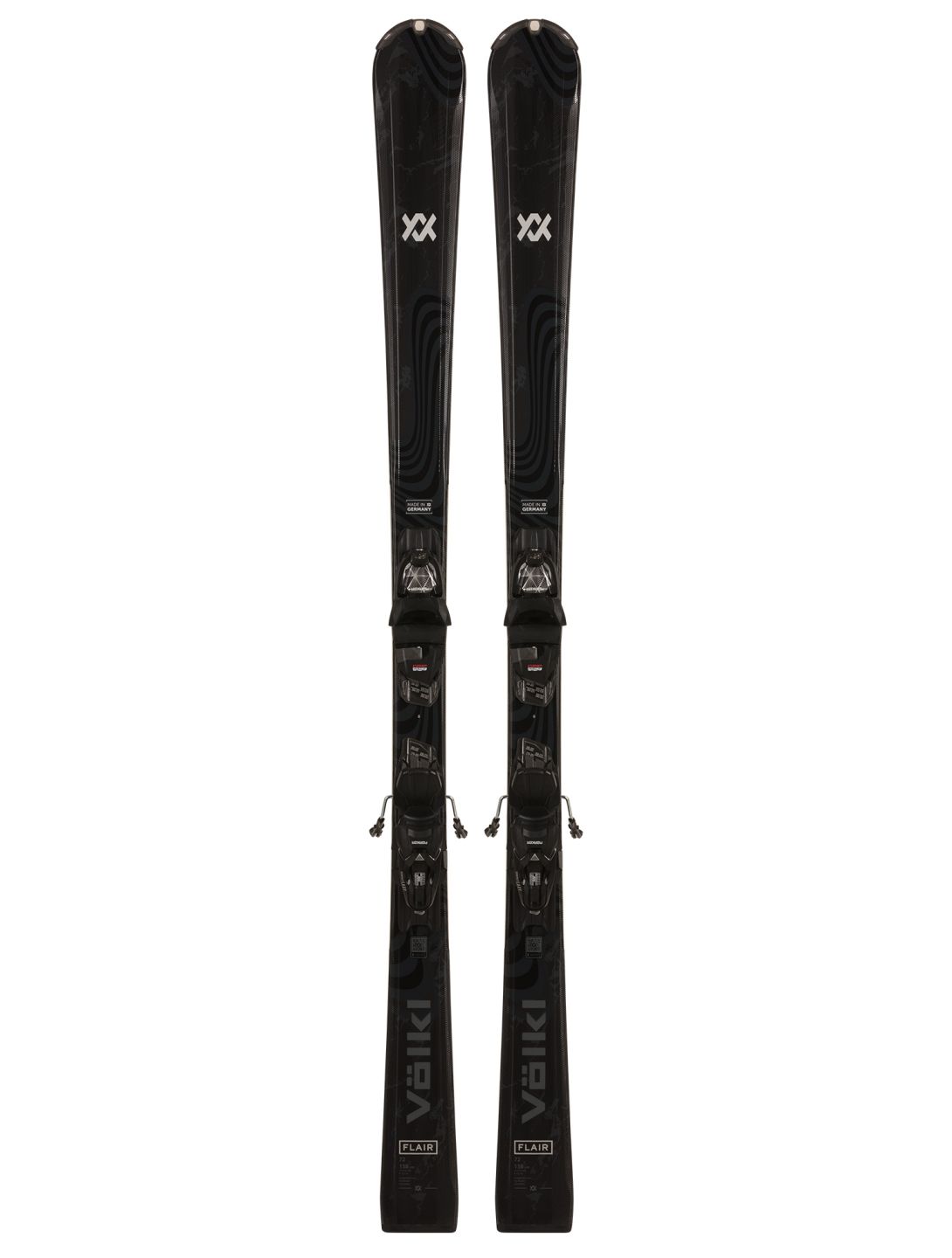 Völkl, Flair 72 + Vmotion 10 Lady (2024-2025) skis women Black black 