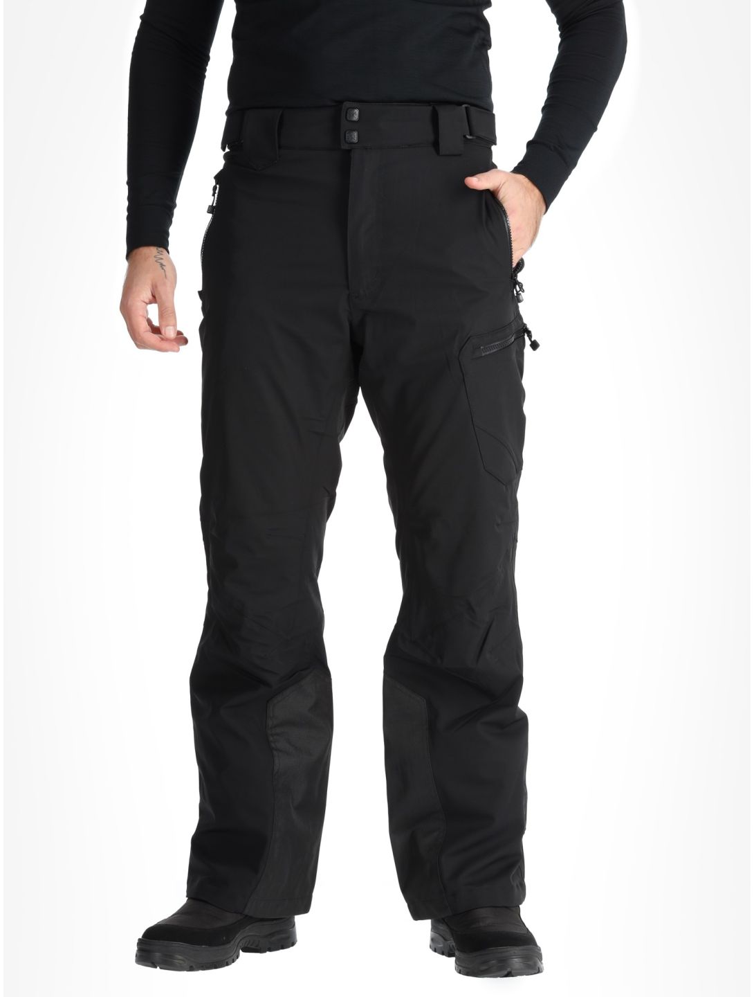 Watts, GOSTT ski pants men Full Black black 