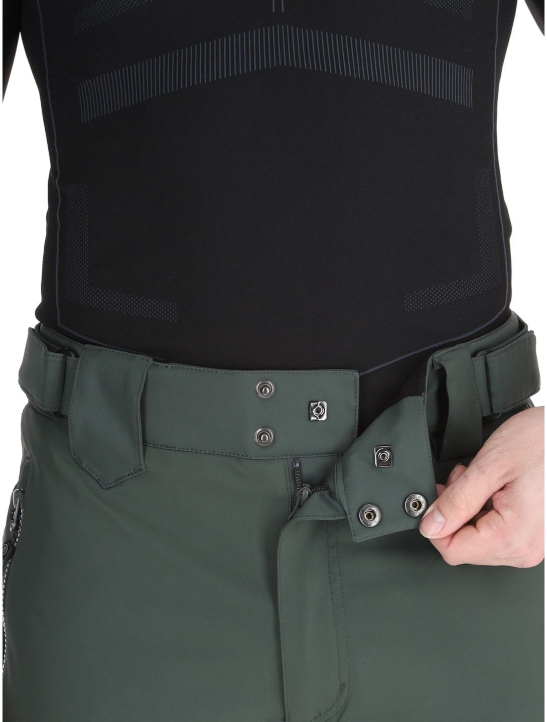 Watts, GOSTT ski pants men Full Forest Green green 