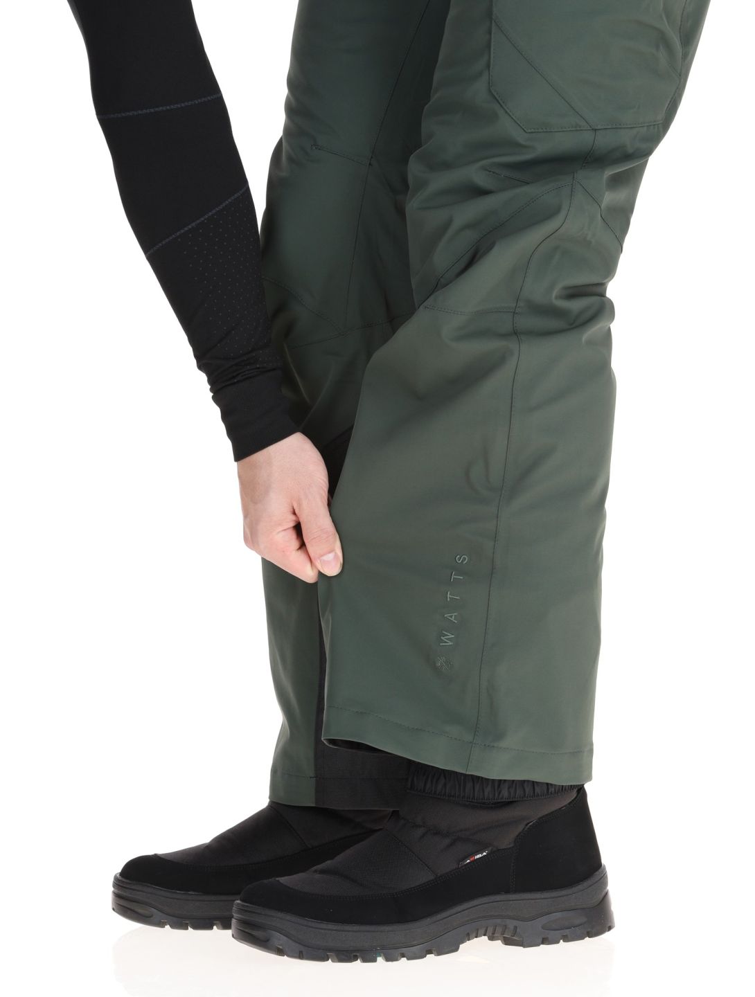 Watts, GOSTT ski pants men Full Forest Green green 